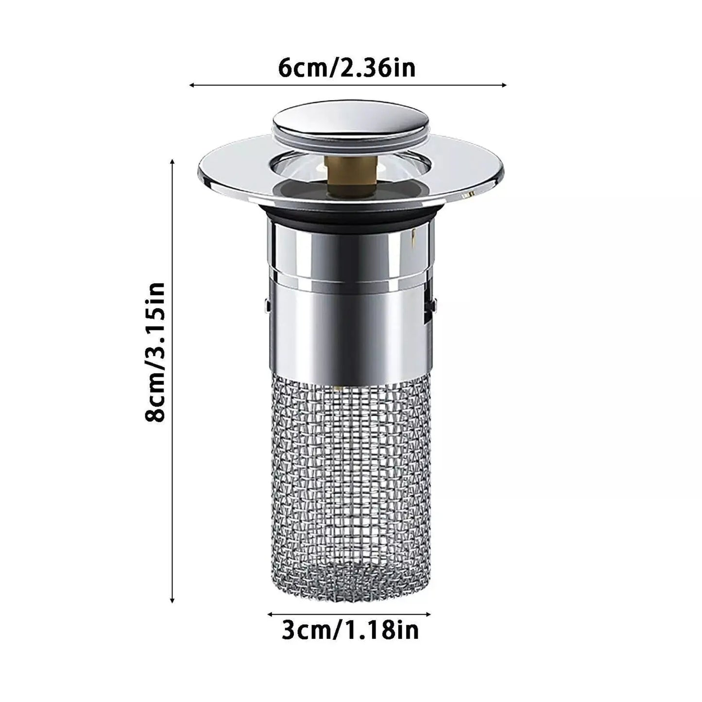 CleanDrainPro® - Filtro de Desagüe universal