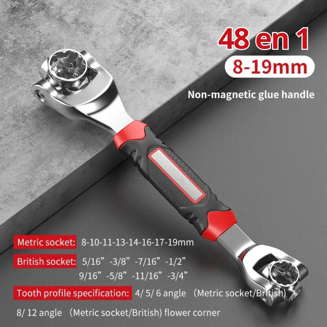 MultiFixPro® Llave Multifunción 48 en 1