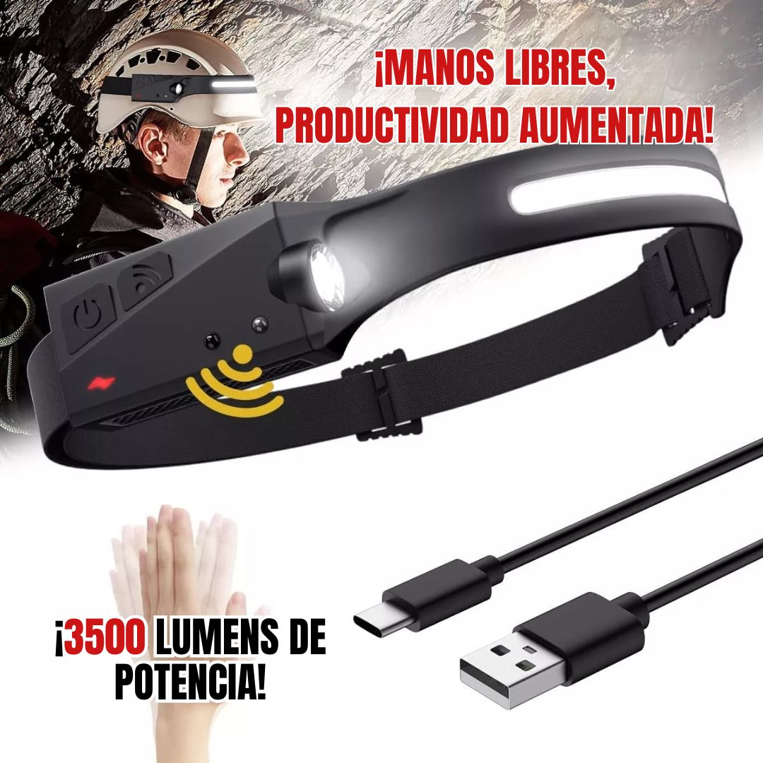 PowerGleam™ - Reflector Inteligente con Sensor de Movimiento