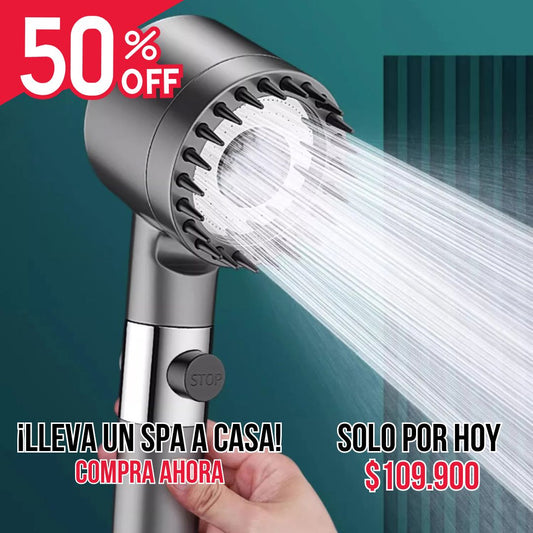 HydroSpaPro® - Cabezal de Ducha Ajustable